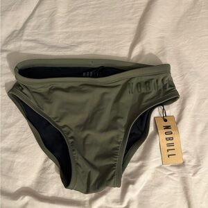 NOBULL Olive Green Bikini Bottom